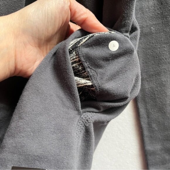 Lululemon Athletica Savanna Wrap cowl neck jacket Sz 4 - Picture 10 of 12